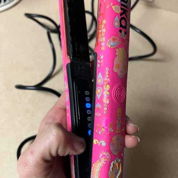 Amika Illuminati Diamond Ceramic Styler Flat Iron Hair Straightener - Picture 10 of 12